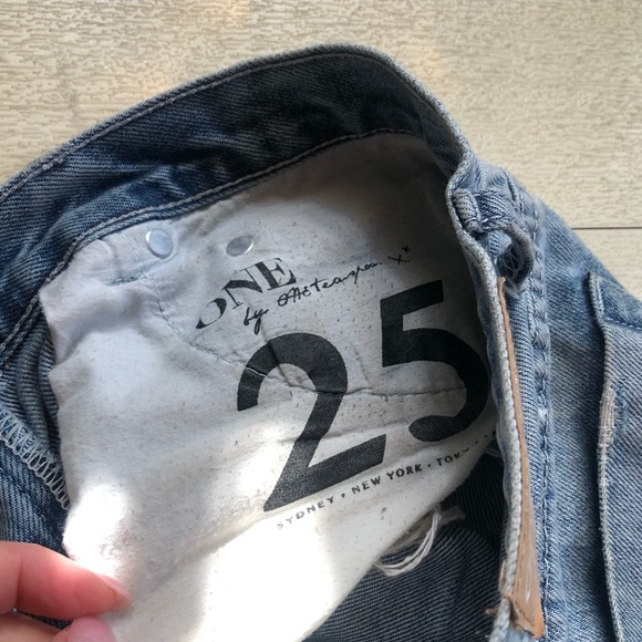 Blue jean shorts - Picture 4 of 6